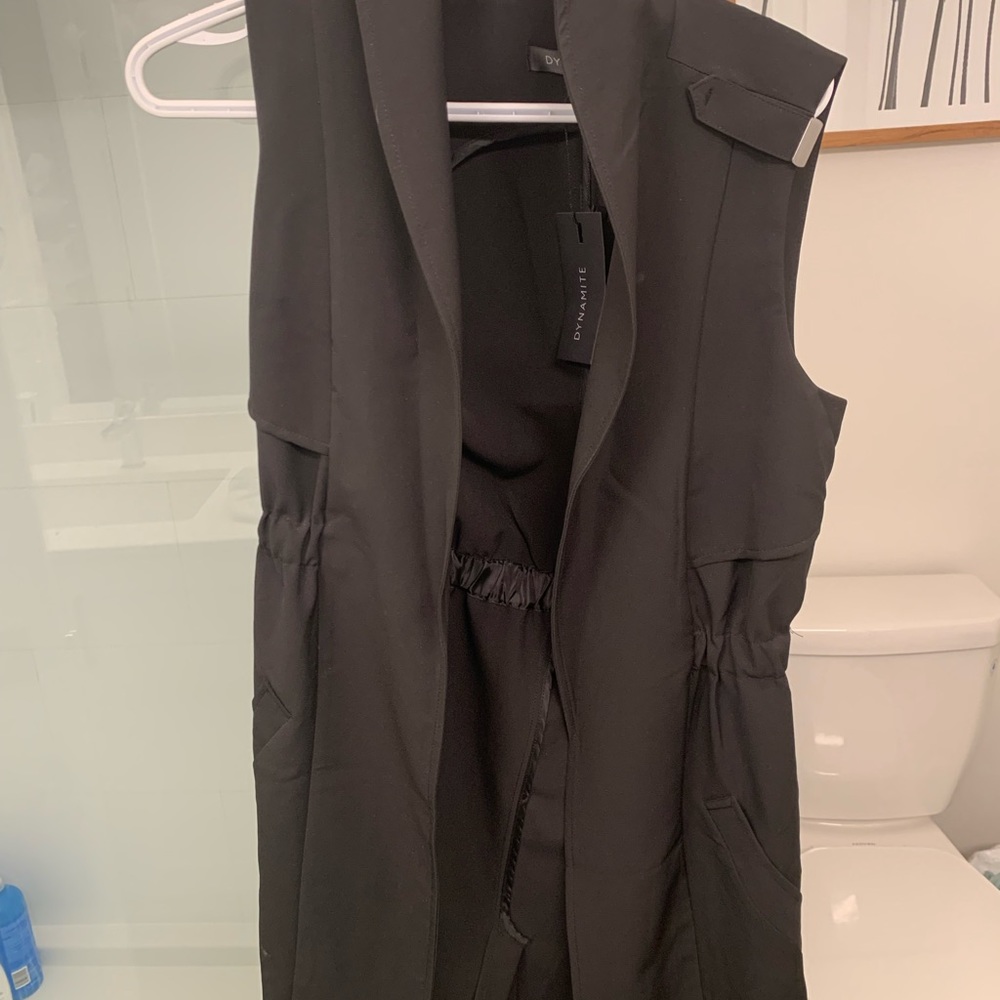 Dynamite long vest, NWT